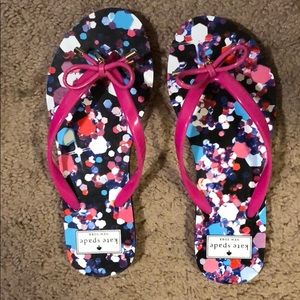 NIB Kate Spade flip flops